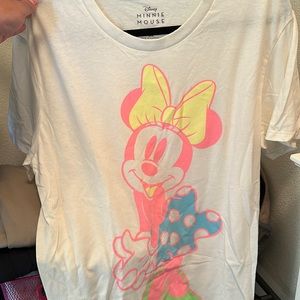 Disney Minnie Mouse Neon Shirt